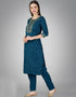 Traditional Function Wear Readymade Cotton Magic Slub Suit Collection Morpich Cotton Magic Slub Pant Straight Back View