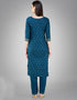 Traditional Function Wear Readymade Cotton Magic Slub Suit Collection Morpich Cotton Magic Slub Pant Straight Side View