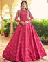 Traditional Function Wear Gown Collection Rani Cotton Gown Front View