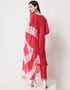 Traditional Function Wear South Silk Readymade Suit Collection Pink South Silk Pant Straight Side View