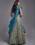 Traditional Designear Party Wear Heavy Lehenga Choli Collection Rama Art Silk Lehenga Choli Front View