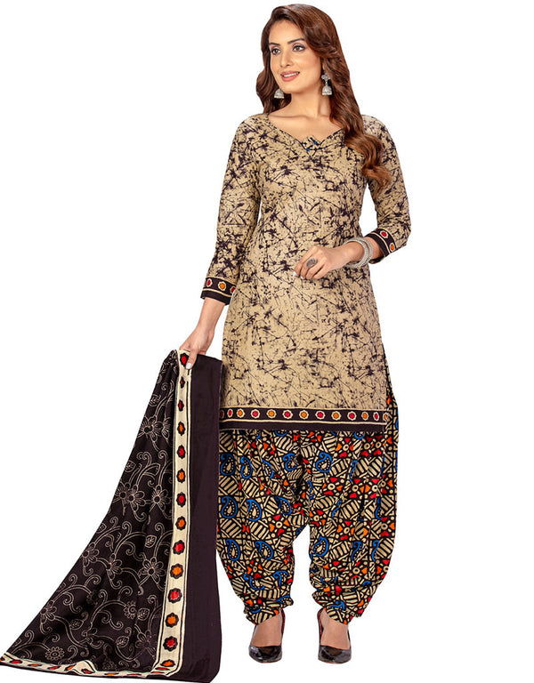 Traditional Function Wear Readymade Suit Collection Multi Pure Cotton Pant Straight Front View