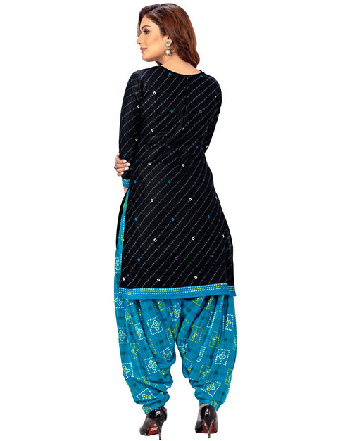 Traditional Function Wear Readymade Suit Collection Black Pure Cotton Pant Straight Close-up View