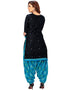 Traditional Function Wear Readymade Suit Collection Black Pure Cotton Pant Straight Close-up View