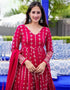 elegant rani pink heavy muslin traditional function wear readymade suit collection with rani pink heavy muslin 42.6285714285714 Side View