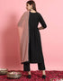classy black pure viscose rayon traditional function wear readymade suit collection with black viscose rayon 30.6125714285714 Side View