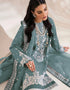 designer party wear pakistani suit collection in sky georgette with straight and pant rt8760-184051 Close-up View