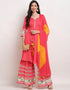modern pink pure cambric cotton traditional function wear readymade salwar suit collection with pink pure cotton 29.1245714285714 Close-up View