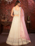 modern cream faux georgette indian wedding heavy designer lehenga choli collection with cream faux georgette rt8804-184244 Front View