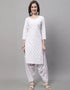 trendy white cotton traditional function wear cotton readymade suit collection with white cotton rt8814-184294 Back View