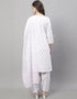 trendy white cotton traditional function wear cotton readymade suit collection with white cotton rt8814-184294 Side View