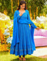 sophisticated blue heavy faux georgette trendy designer heavy readymade anarkali suit collection with blue heavy micro cotton rt8843-184445 Front View