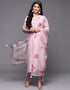 stylish light pink viscose rayon slub trendy designer heavy viscose readymade suit collection with light pink viscose rayon slub rt8845-184450 Close-up View