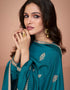 elegant blue premium silk embroidered premium silk salwar suit collection with blue premium silk rt8875-184613 Front View