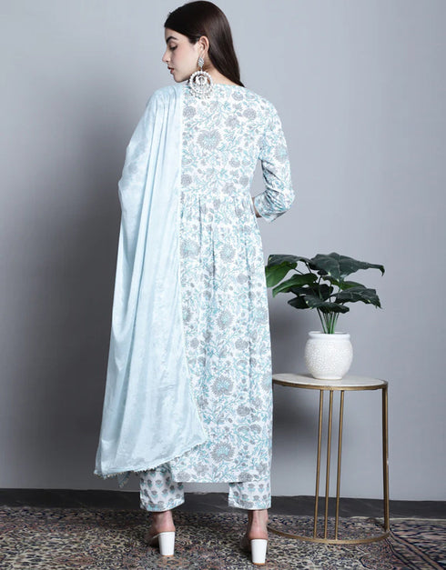 trendy multi pure cotton trendy fashioner pure cotton readymade suit collection with multi pure cotton rt8905-184734 Side View