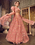 contemporary pink soft net traditional wear women's heavy lehenga choli collection with pink soft net rt8910-184767 Close-up View