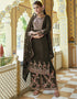 stylish mehndi real premium silk designer party wear heavy salwar suit collection with mehndi real premium silk rt8950-184974 Front View