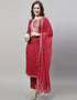 elegant pink pure cotton trendy fashioner readymade suit collection with pink pure cotton rt8969-185051 Close-up View