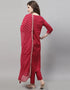 elegant pink pure cotton trendy fashioner readymade suit collection with pink pure cotton rt8969-185051 Side View