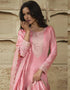 trendy pink chinon designer function wear heavy salwar suit collection with pink santoon rt8996-185166 Close-up View