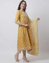 trendy mustard pure cambric cotton trendy fashioner readymade suit collection with mustard pure cambric cotton rt9030-185354 Back View