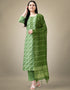 sophisticated green rayon trendy fashioner readymade suit collection with green rayon rt9041-185404 Close-up View