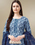 glamorous light blue rayon trendy fashioner readymade suit collection with light blue rayon rt9041-185405 Side View