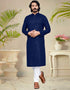 Blue Kurta Cotton Payjama