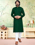 Green Kurta Cotton Payjama