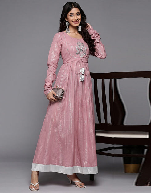 Dusty Pink Maxi Dress