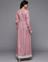 Dusty Pink Maxi Dress Closure View