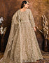 Beige Net Anarkali Anarkali Closure View