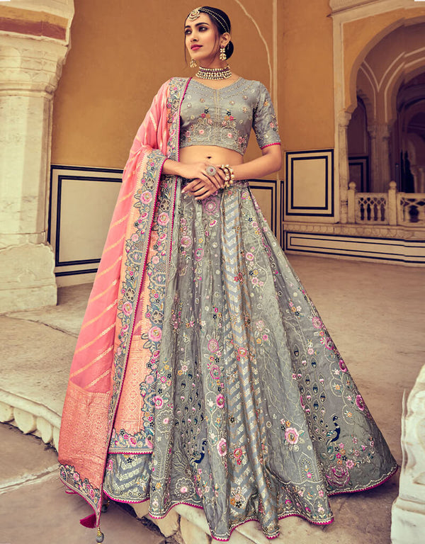 Sage Art Silk Lehenga Choli