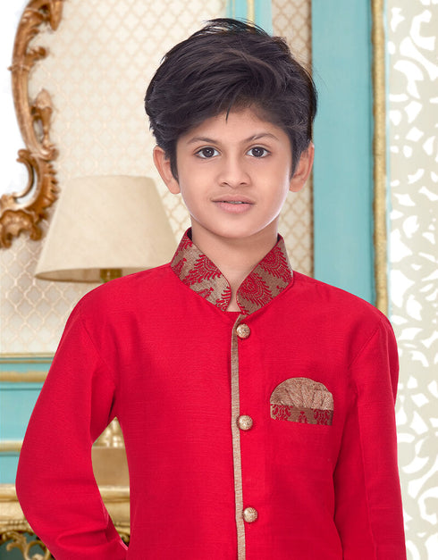 Rani Pink Kurta Pajama Cotton Linen Closure View