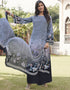 Blue Siya Crepe Digital Print Salwar Suit Palazzo