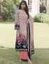 Peach Siya Crepe Digital Print Salwar Suit Palazzo