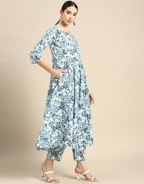 Desert Storm Pure Cotton Suit Pant Closure View