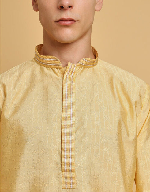 Desert Sand Kurta Wool Cotton Payjama