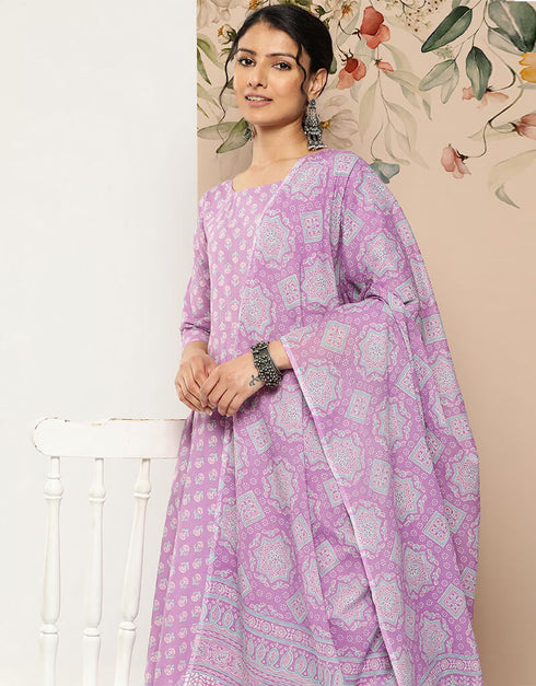 Pink Pearl Pure Cotton Dress Pant