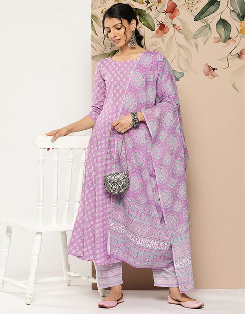 Pink Pearl Pure Cotton Dress Pant Closure View