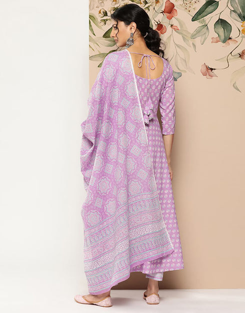 Pink Pearl Pure Cotton Dress Pant Women