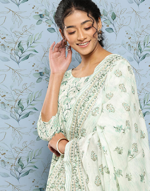 Soft Peach Pure Cotton Dress Pant