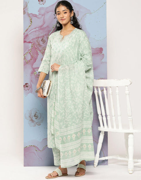 Quill Grey Pure Cotton Suit Pant Closure View