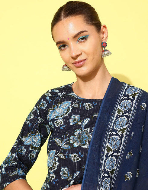 Baltic Sea Pure Cotton Straight Pant