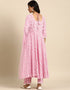 Pastel Pink Pure Cotton Anarkali Pant Women