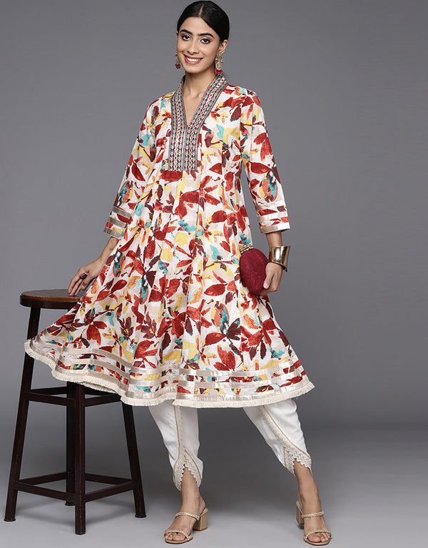 Dawn Pink Pure Cotton Suit Patiyala