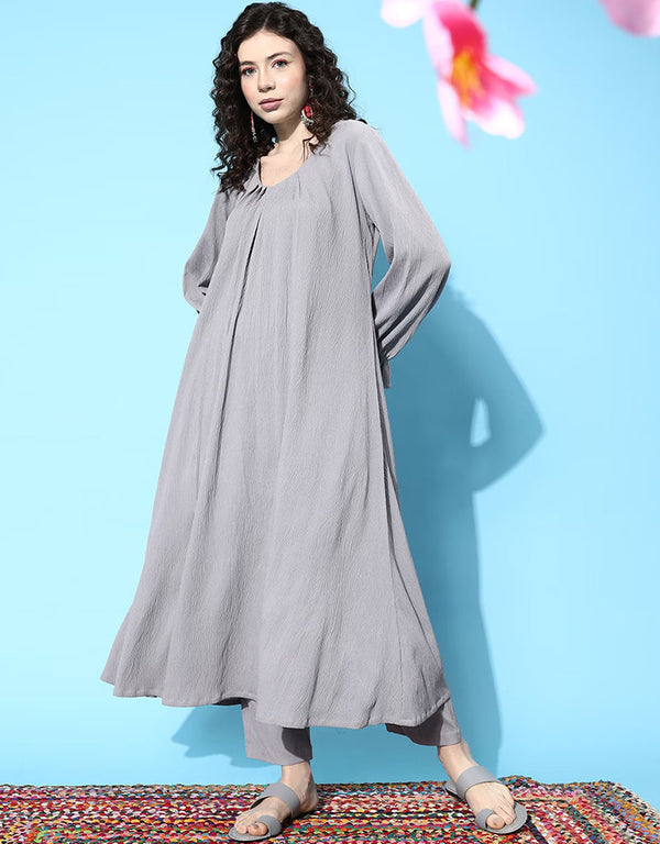 Silver Sand Viscos Rayon Suit Pant