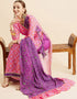 Trendy Style Anarkali Ready Made Suit Raspberry Pink Georgette Pant Anarkali Back View