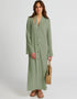 Mint Heavy Designer Heavy Fency Maxi Dress