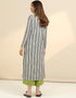 Vista White Kurti Top designer kaftan
